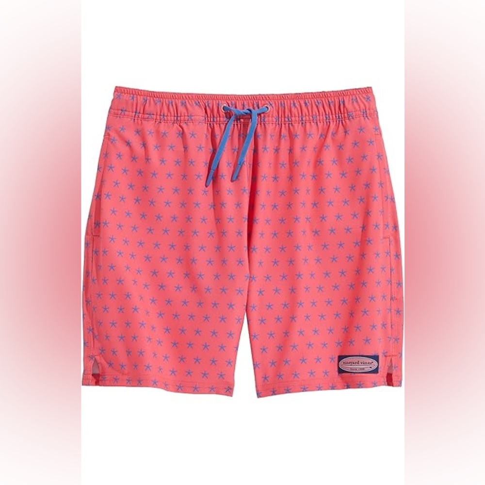 vineyard vines Boys Printed Chappy Swim Trunks